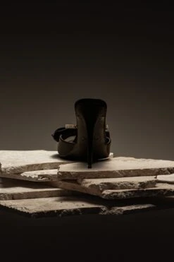 Black Glimmer Of Sparkle Rhinestone Heels -Jluxlabel Sale Store ACCESSORIES APR32023 SHOES 64