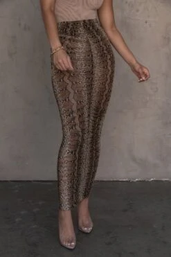 Snakeskin Poppy Ruched Mesh Skirt 10 Snakeskin Poppy Ruched Mesh Skirt -Jluxlabel Sale Store ESSENTIALS3 PART2 168