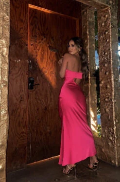 Pink Maurine Cutout Dress 17 Pink Maurine Cutout Dress -Jluxlabel Sale Store IMG 5477