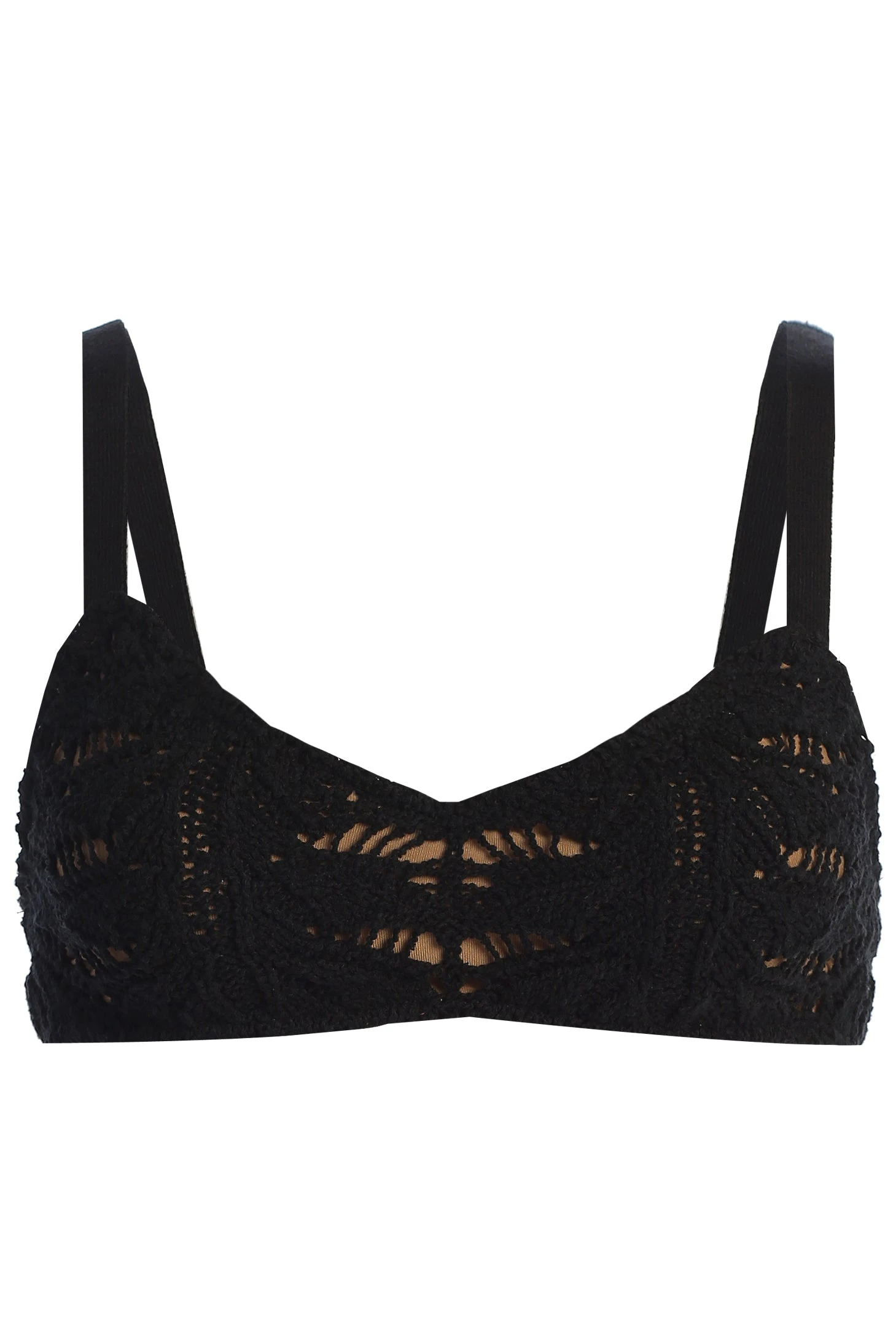 Black Ocean Eyes Crochet Top 3 Black Ocean Eyes Crochet Top - Image 3