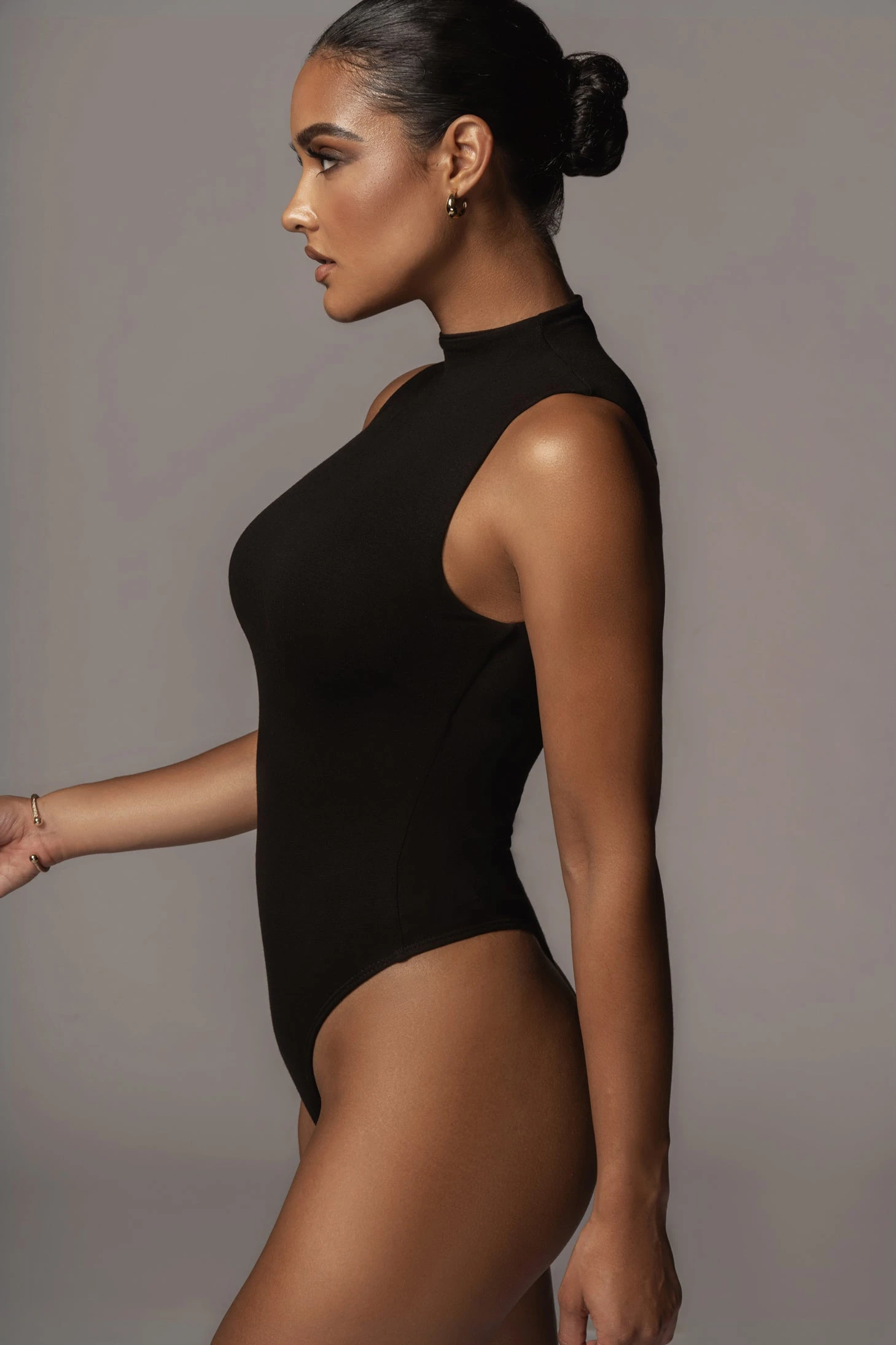 Jluxbasix Black Ciela High Neck Bodysuit 8 Jluxbasix Black Ciela High Neck Bodysuit - Image 8