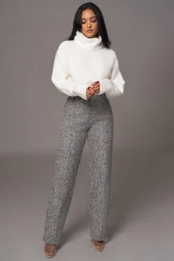 Ivory Beginnings Sweater KnitTurtleneck