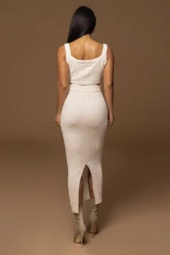 Ivory Rosabel Chenille Maxi Skirt 20 Ivory Rosabel Chenille Maxi Skirt -Jluxlabel Sale Store PRODUCT DEC122022 WINTER 184