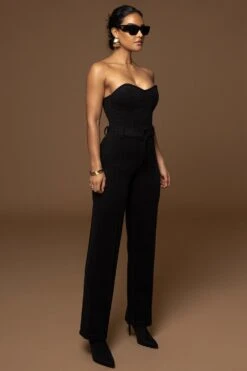 Noir Stay Sharp Wool Trousers -Jluxlabel Sale Store PRODUCT DEC302022 WINTER 92