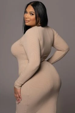 Beige High Expectations Midi Dress 26 Beige High Expectations Midi Dress -Jluxlabel Sale Store PRODUCT DEC32021 211