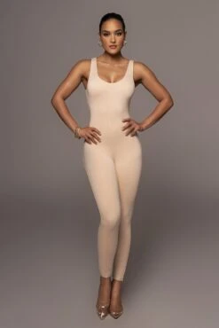Cream Alo Double Layer Jumpsuit -Jluxlabel Sale Store PRODUCT FEB 25 2022 198