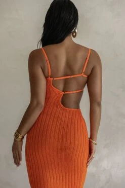 Orange Coastal Escape Dress -Jluxlabel Sale Store PRODUCT FEB132023 CROCHET 5