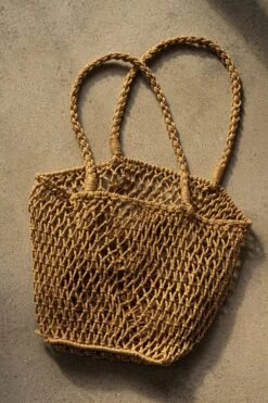 Natural Sun Seeker Hallow Out Tote Bag