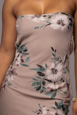 Purple Floral Break Free Strapless Maxi Dress 19 Purple Floral Break Free Strapless Maxi Dress -Jluxlabel Sale Store PRODUCT JUL112023 CHIFFON 19