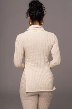 Natural One Call Away Ribbed Turtleneck Top -Jluxlabel Sale Store PRODUCT JUL262023 AUGDROP12 18
