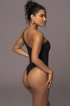 Black Malibu Nights One Shoulder Bodysuit -Jluxlabel Sale Store PRODUCT JUL262023 AUGDROP12 79