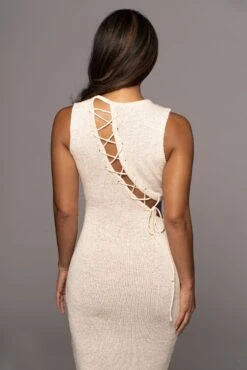 Ivory Opposites Attract Midi Dress -Jluxlabel Sale Store PRODUCT JUL282022 MISSINGSUMMER3 6