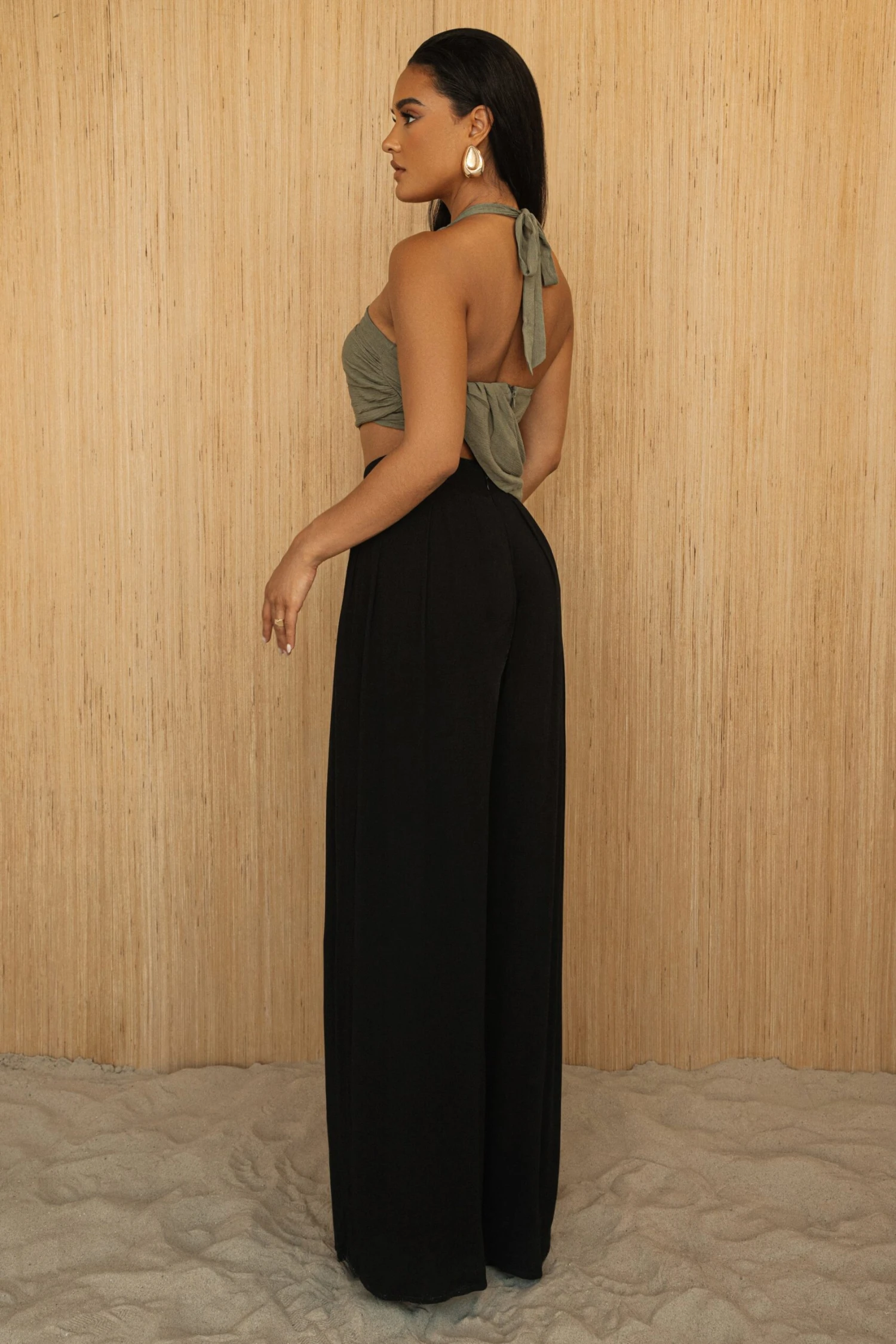 Black After Sunset Pleated Pants 15 Black After Sunset Pleated Pants - Image 15