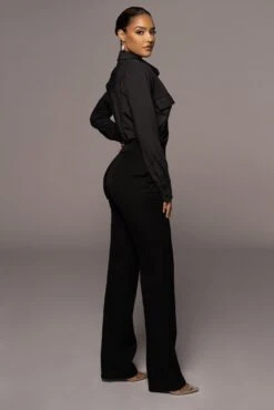 Noir Jaxson Button Up -Jluxlabel Sale Store PRODUCT JUL72022 RESHOOTS 16