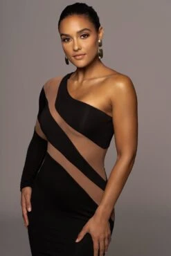 Black Eyes For You Midi Dress -Jluxlabel Sale Store PRODUCT JUN22022 SUMMER3 173