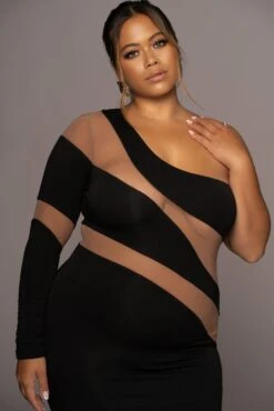 Black Eyes For You Midi Dress -Jluxlabel Sale Store PRODUCT JUN82022 EXTENDED 105