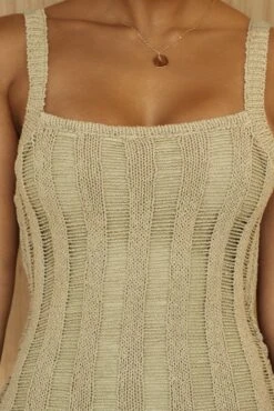 Moss Fine Knit Midi Dress -Jluxlabel Sale Store PRODUCT JUNE272023 CROCHET 87