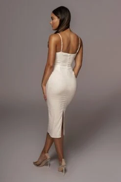 Ivory Dolores Linen Dress 20 Ivory Dolores Linen Dress -Jluxlabel Sale Store PRODUCT JUNE32021 11