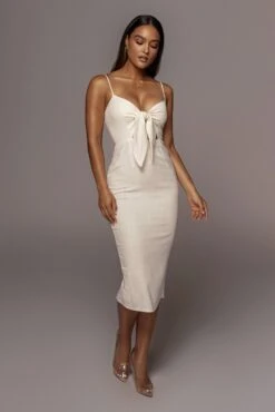 Ivory Dolores Linen Dress 17 Ivory Dolores Linen Dress -Jluxlabel Sale Store PRODUCT JUNE32021 9