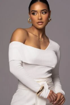Ivory Eve Off The Shoulder Top -Jluxlabel Sale Store PRODUCT JUNE72023 CROCHET 11