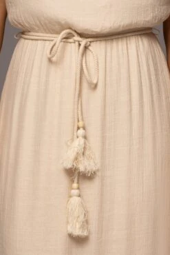 Beige Del Sol Linen Maxi Dress -Jluxlabel Sale Store PRODUCT JUNE72023 JUNEDROP1 10