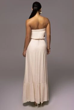 Beige Del Sol Linen Maxi Dress -Jluxlabel Sale Store PRODUCT JUNE72023 JUNEDROP1 5