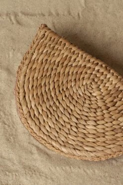 Natural Atlantic Woven Clutch -Jluxlabel Sale Store PRODUCT JUNE82023 CROCHET 2851 2