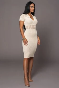 Buttercream Venice Collared Midi Dress 18 Buttercream Venice Collared Midi Dress -Jluxlabel Sale Store PRODUCT MAR82023 ASAP 3