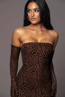 Pecan Leopard Midnight Hour Maxi Dress 13 Pecan Leopard Midnight Hour Maxi Dress -Jluxlabel Sale Store PRODUCT MAR82023 ASAP 72