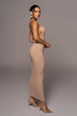 Beige Soul Searching Dress -Jluxlabel Sale Store PRODUCT MAY132022 24