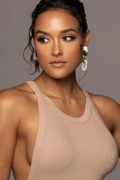 Beige Soul Searching Dress -Jluxlabel Sale Store PRODUCT MAY132022 28