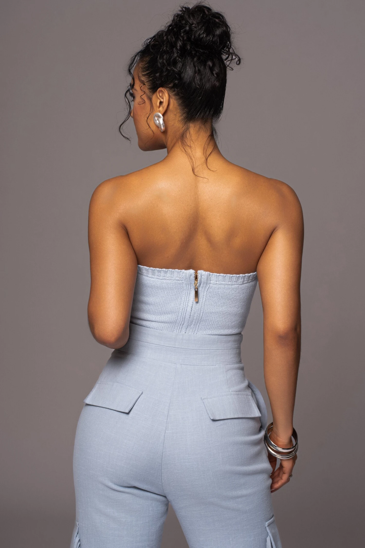 Blue Better Half Linen Utility Pants 8 Blue Better Half Linen Utility Pants - Image 8