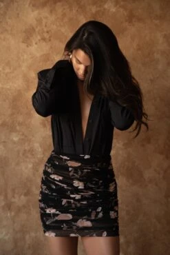 Noir Jaxson Button Up -Jluxlabel Sale Store PRODUCT MAY182022 123