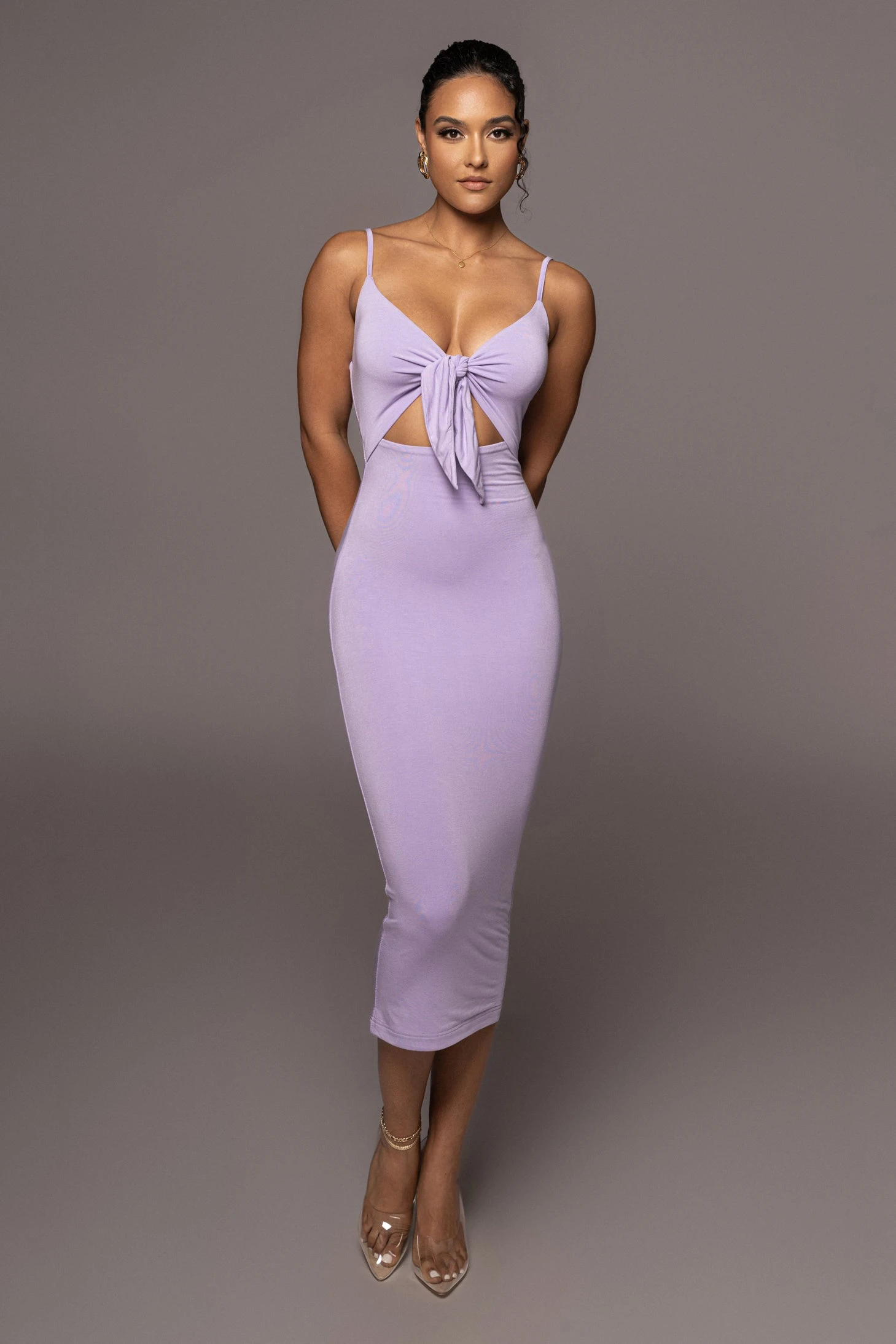 Lilac Soulmate Cut Out Dress 1 Lilac Soulmate Cut Out Dress