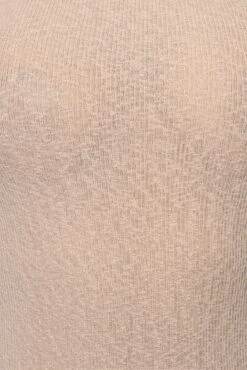 Tan Kimber High Neck Bodysuit -Jluxlabel Sale Store PRODUCT MAY22022 171