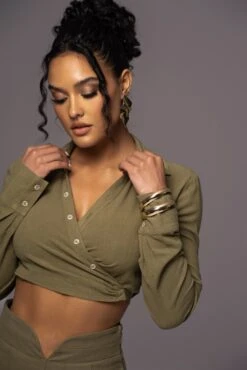 Olive Drift Away Linen Wrap Top 17 Olive Drift Away Linen Wrap Top -Jluxlabel Sale Store PRODUCT MAY232023 JUNEDROP1 197