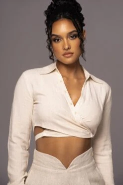 Natural Drift Away Linen Wrap Top 13 Natural Drift Away Linen Wrap Top -Jluxlabel Sale Store PRODUCT MAY232023 JUNEDROP1 263