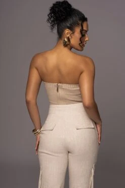 Beige Stay In Touch Bustier -Jluxlabel Sale Store PRODUCT MAY232023 JUNEDROP1 60