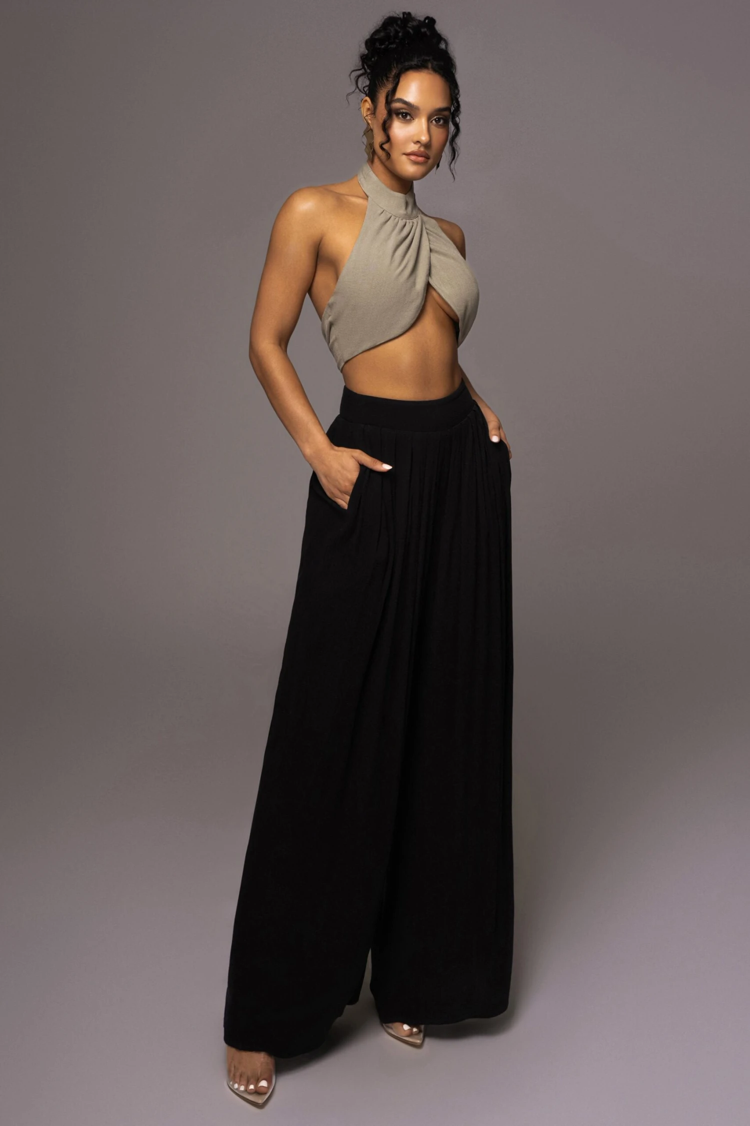 Black After Sunset Pleated Pants 5 Black After Sunset Pleated Pants - Image 5