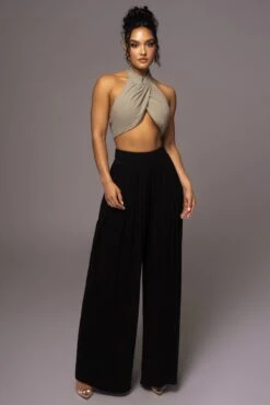 Black After Sunset Pleated Pants 20 Black After Sunset Pleated Pants -Jluxlabel Sale Store PRODUCT MAY232023 JUNEDROP1 86
