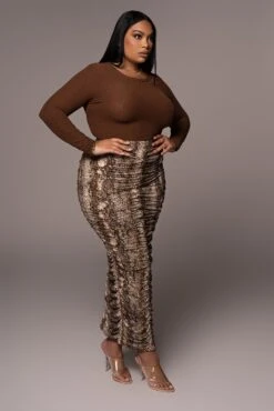 Snakeskin Halow Ruched Skirt -Jluxlabel Sale Store PRODUCT NOV162021 PLUSSIZE 130 1658d92c 4fc6 42ef 920b d3ee624b077e