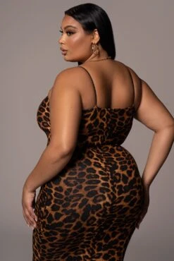 Leopard Vince Bodycon Dress -Jluxlabel Sale Store PRODUCT NOV162021 PLUSSIZE 41