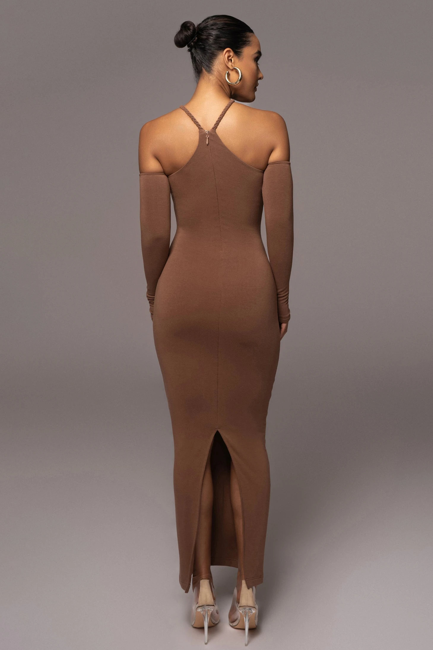 Pecan Soledad Cross Maxi Dress 13 Pecan Soledad Cross Maxi Dress - Image 13