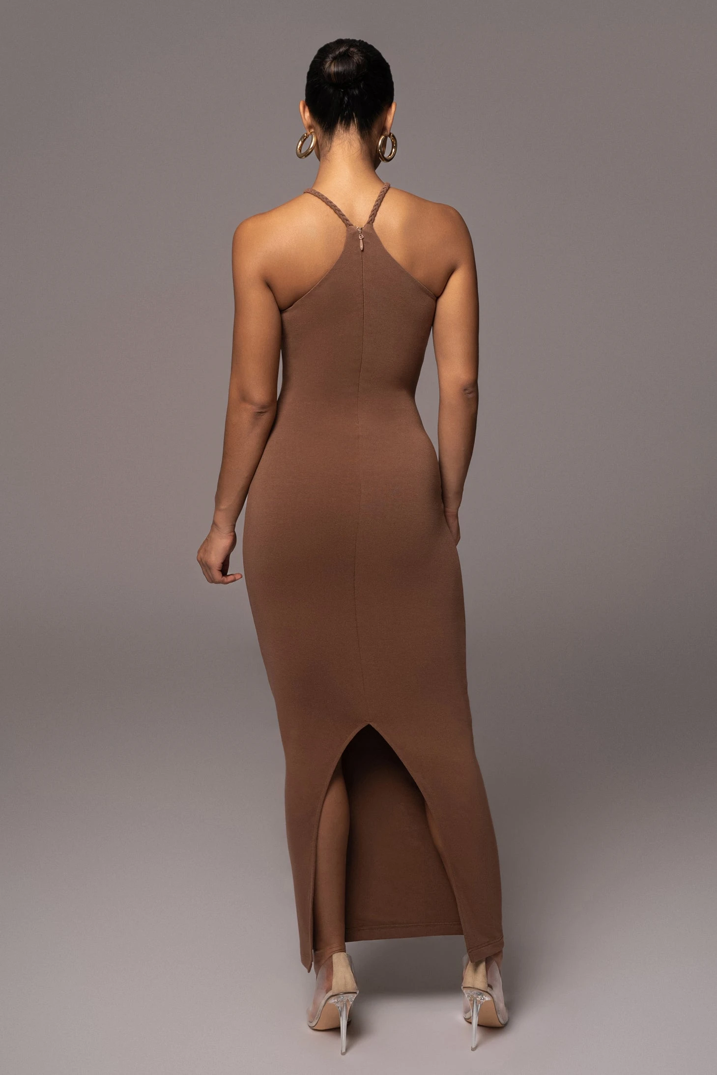 Pecan Soledad Cross Maxi Dress 11 Pecan Soledad Cross Maxi Dress - Image 11
