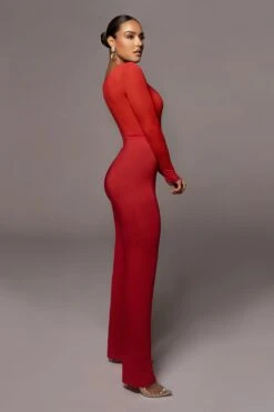 Jluxbasix Red Bethie Scoop Long Sleeve Bodysuit -Jluxlabel Sale Store PRODUCT NOV42020 899 8a71732b dc28 496e a7a1 f28623a62586