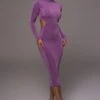 Purple Made For You Dress