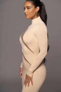 Tan Abigail Midi Dress 13 Tan Abigail Midi Dress -Jluxlabel Sale Store PRODUCT OCT32022 PART2 71