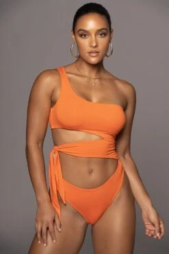 Tangerine Pull Me Closer Bodysuit